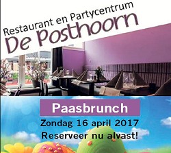 Restaurant-Partycentrum de Posthoorn Haagweg 448, Princenhage-Breda tel. 076-5211546 